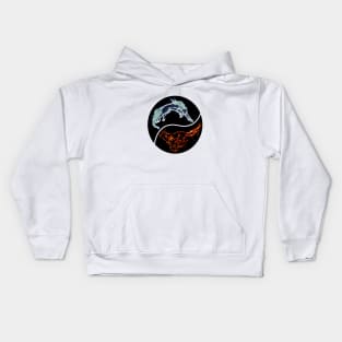 Yin and yang Hatia and Skole Kids Hoodie